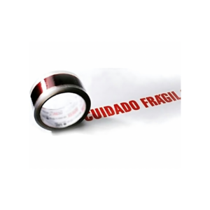 Fita Adesiva Cuidado Frágil Transparente  48mm x 50m